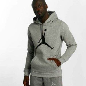 Jordan Jumpman Logo Nike Men's Fleece Pullover Hoodie Size Large